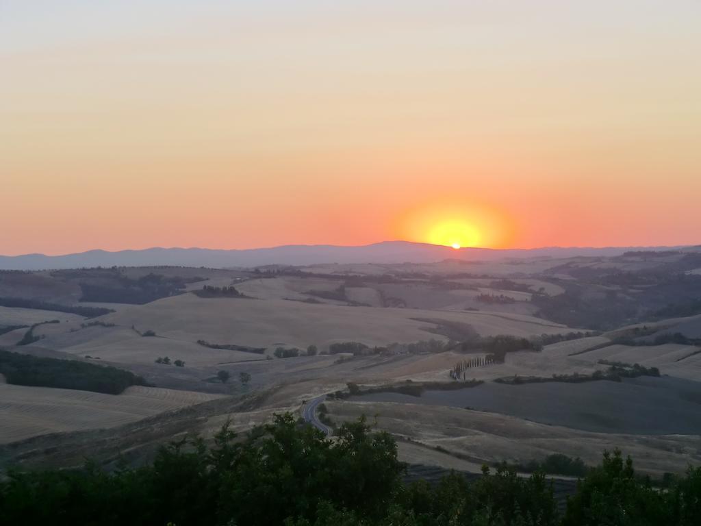 Agriturismo Podernuovo Asciano Bagian luar foto