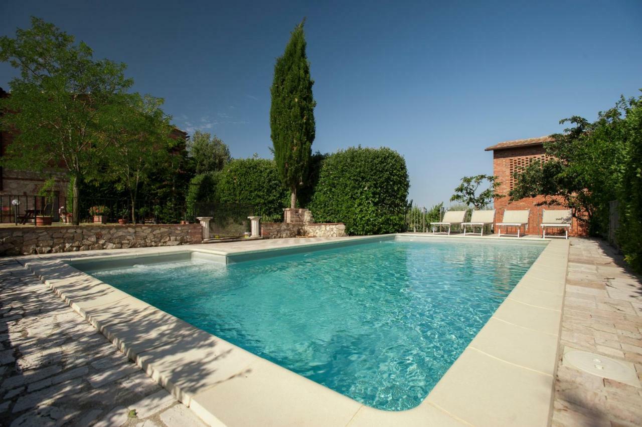 Agriturismo Podernuovo Asciano Bagian luar foto