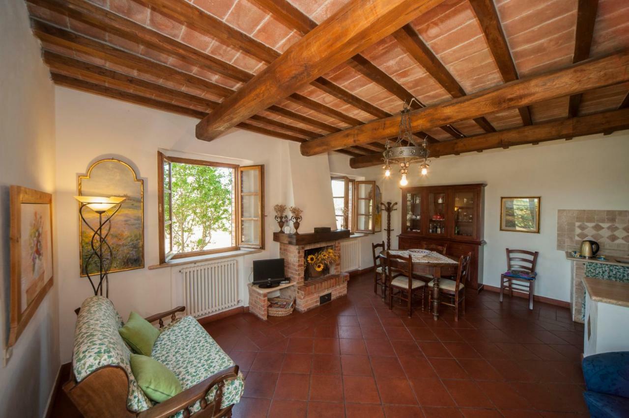 Agriturismo Podernuovo Asciano Bagian luar foto